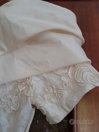 abito da sposa sartoriale taglia 44