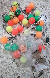 luci  pisellini natale per esterno