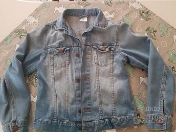 Giubbino jeans unisex 10-11 anni altezza 146 cm