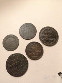 Baiocchi romani e tornesi napoletani 