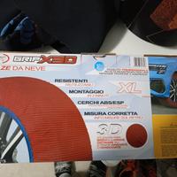 calze da neve x varie misure di gomme