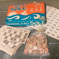 Gioco vintage “ TOMBOLA DEL SOLE“