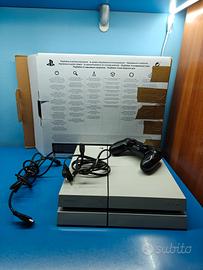 PS4 bianca 500gb con scatola originale 