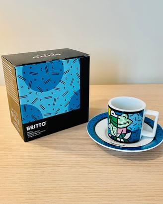 Tazzina arte contemporanea Britto