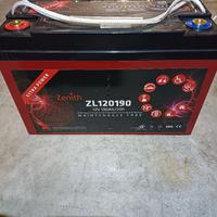 batteria agm 12volt 130 ah zenit