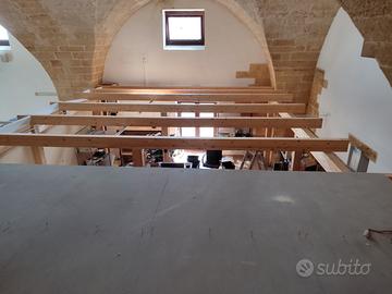 48 mq soppalco in legno abete