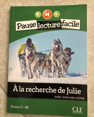 Libro "À la recherche de Julie" in francese A1