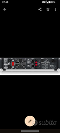 Impianto audio completo 1000 W RMS