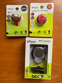 Accessori Decathlon per visibilità in bici