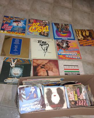 Dischi di vinile collezione 