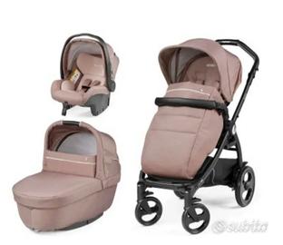 trio della peg perego rosa