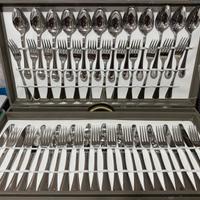 Set posate acciaio inox