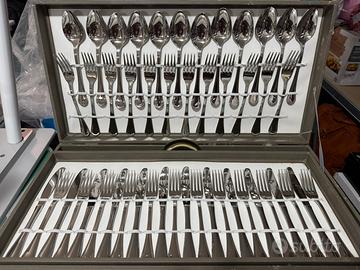 Set posate acciaio inox