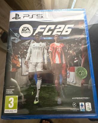 Gioco ps5 fc 26 sigillato
