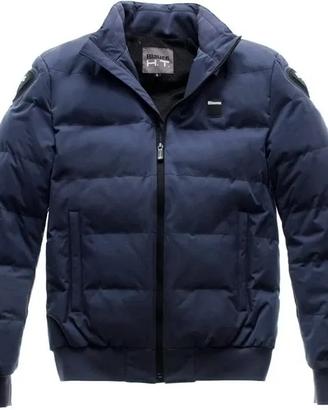 Giacca moto Blauer HT Moto Collage blu