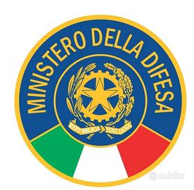ADESIVO PARABREZZA AUTO MINISTERO DELLA DIFESA PVC