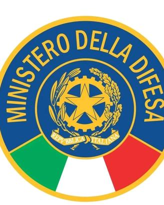ADESIVO PARABREZZA AUTO MINISTERO DELLA DIFESA PVC