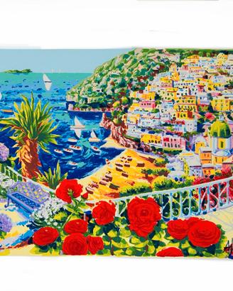 Faccincani Positano, rose rosse e un canto di luce