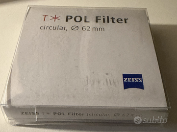 Filtro Polarizzatore Zeiss T POL Circolare 62mm –