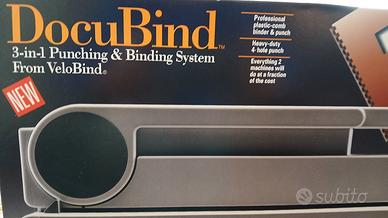 punzonatrice rilegatrice 3 in 1 professionale 