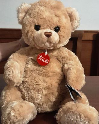 Peluche Trudi orsetto krapfen beige nuovo