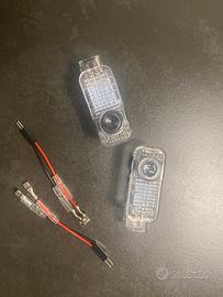 Plafoniere luci cortesia porta sportello Audi