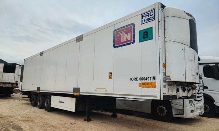 Semirimorchio frigo Krone export