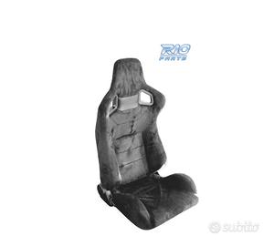 SEDILE SPORTIVO SEMI-BAQUET STILE RS IN ALCANTARA 