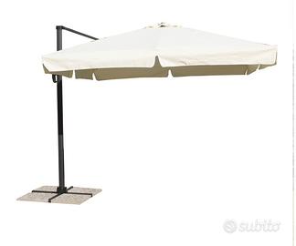 due ombrelloni da giardino 3x3