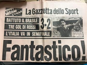 3 Gazzetta dello Sport mondiale Spagna 82