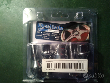 Bulloni antifurto 14x1.50