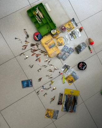 Materiale pesca e spinning