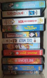 #11 diverse VHS Disney e WB funzionanti e original