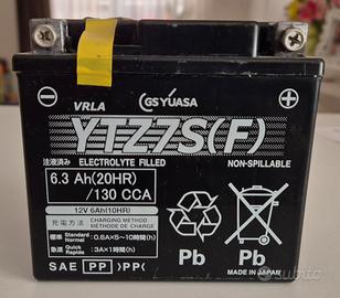Batteria YTZ7S F Yamaha R1 15-24 Honda