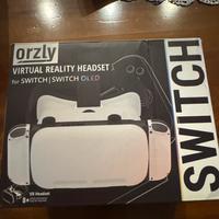Orzly occhiali 3d vr per Nintendo Switch