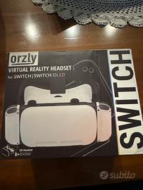 Orzly occhiali 3d vr per Nintendo Switch