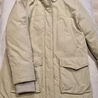 Giubbotto parka Woolrich 10 anni verde chiaro