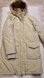 Giubbotto parka Woolrich 10 anni verde chiaro