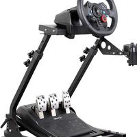 Sterzo logitec ps5+ supporto in acciaio