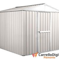 Box deposito lamiera di Acciaio 275x175 bianco