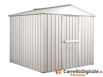 Box deposito lamiera di Acciaio 275x175 bianco