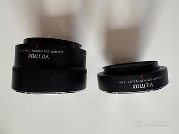 Viltrox DG-GFX 45mm + 18mm Tubi Prolunga Macro per