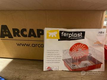 Gabbia criceto e accessori