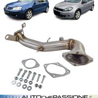 Downpipe racing inox per VW Golf 5 V 6 VI 1.4 TSI