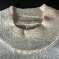 Maglia lupetto panna