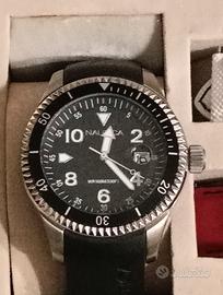 orologio Nautica oversize 46mm Diver 3 cinturini 