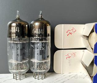 Valvole General Electric 6414 JAN NOS militari