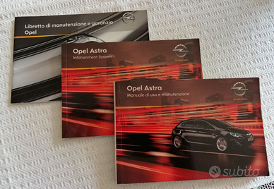 Manuale e Infotainment Opel Astra