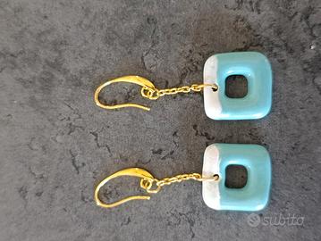 orecchini in ceramica fatti a mano