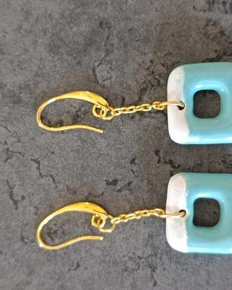 orecchini in ceramica fatti a mano